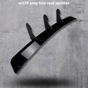 W176 Amg Rear Diffuser Splitter Bumper Bodykit