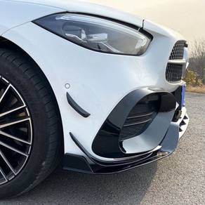 W206 AMG Aero Kit Canard Front Lip Bumper Body kit
