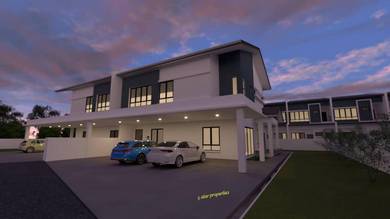 Lotak Villas 5 Large Double Storey House For Sale