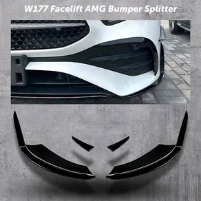 A250 W177 V177 Lci AMG Front Canard Bumper Bodykit