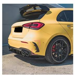W177 Hatchback AMG Rear Canard Bumper Bodykit H/B