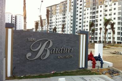 【Actual Price🔥】Pangsapuri Seri Baiduri Setia Alam✅2Park✅100%Loan✅Lpps