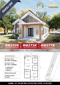 Pakej Tanah & Rumah Pt. Bingan (Embun Residensi)