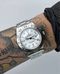 40mm 1994 Rolex Explorer 2 White Polar “Swiss T