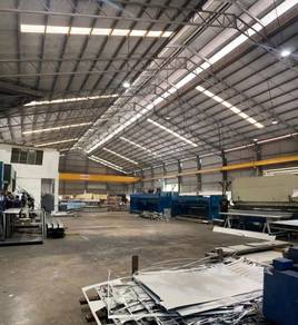Semi D Factory Warehouse (Extended) For Rent @ Bukit Angkat Kajang
