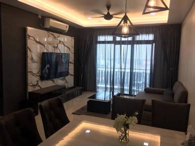 Fully Furnished D'Secret Garden Kempas 2 Bedroom For Rent