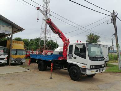 Isuzu Auger Mobile Drilling Machine Jentera gerak