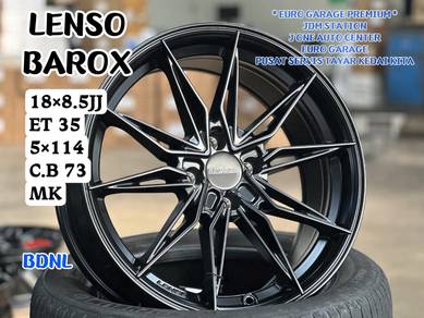 Lenso BAROX 18inc accord civic fc fd vellfire