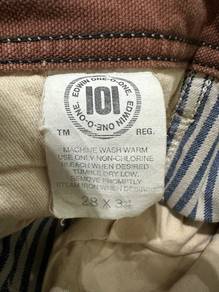 One O One by Edwin Hickory Workwear Pants