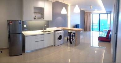 FULL FURNISHED~TREFOIL CONDOMINIUM walking distance to Setia City Mall