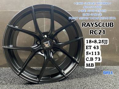 RAYSCLUB RC21 18inc civic fc fe golf w176 w204