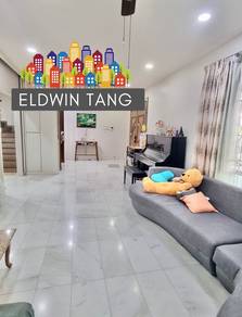 2 Storey Semi D Big Built Up, Big Car Porch For Rent Greenlane