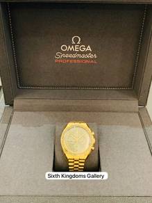 Omega Speedmaster Moonwatch Pro Moonshine Gold