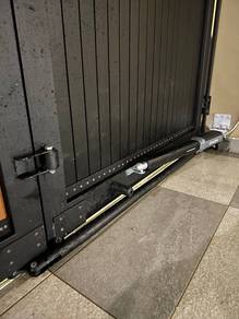 Autogate & Trackless system Black mate