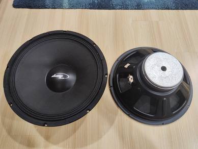 15" subwoofer driver 2 pieces