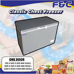1 Door Chest Freezer,Peti Sejuk Beku, Ais Box