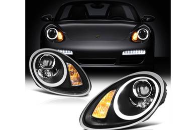 Porsche Boxter Cayman 987 Headlamp Crystal Bodykit