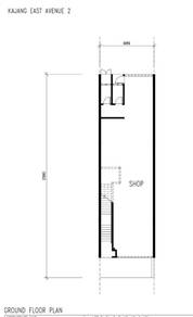Ground floor shoplot Kajang East Avenue 2 Semenyih Selangor