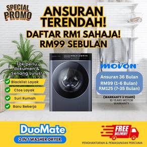 Washer Dryer Movon DuoMate - (DARO)