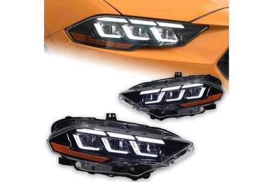 Mustang 18 Head Lamp Crystal LED Dynamic Bodykit
