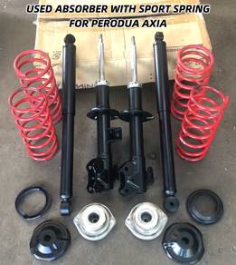 USED Ori ABSORBER + SPORT SPRING FOR PERODUA AXIA