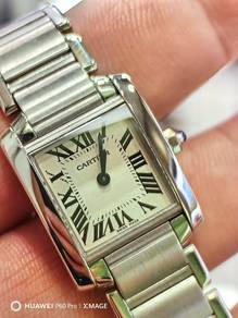 Pre-Owned Cartier Tank Francaise Stainless Steel