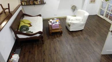 LANTAI VINYL 3mm TEBAL l install vinyl floor 3mm