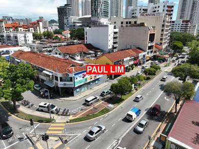 SHOP LOT SALE 2 STOREY At JALAN BURMA FACING BUSY ROAD