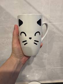 Cat mug 350ml from UK (New)
