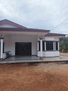 Parit Bunga single storey semi D 3 bedroom partial furnished unit