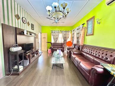 SemiD Luas 40x140sqft Bdr Puteri Jaya Berdekatan Sekolah dan Tasik