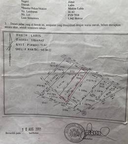 5 Ekar Tanah Pokok Sawit Bukit Mambai Labis Segamat Johor