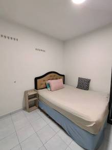 Nicely Furnished Middle Bedroom for Rent in Pantai Hillpark Phase 2