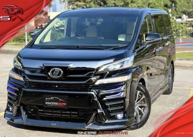 Toyota VELLFIRE 3.5 VL CREAM LEATHER/WALNUT PANEL
