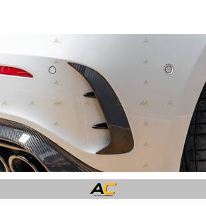 Mercedes W177 A45S Dry Carbon Rear Canards
