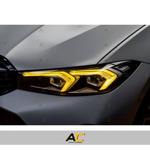 BMW G20 LCI CSL Yellow DRL