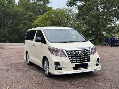 Toyota ALPHARD 2.4 240X FACELIFT /8 Seat