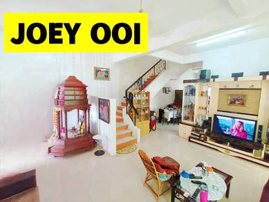 Corner 2 Storey House|Bukit Mertajam|Full Loan|Balcony with Big Land