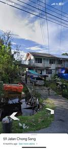 chong shan road SIBU double storey terrace house