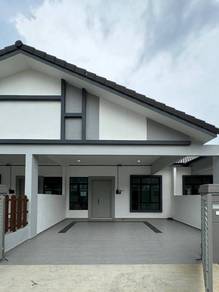 RUMAH BARU! Single Storey Keluasan 22 x 70 ( Freehold ) Jasin Melaka