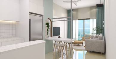 Cheaper Price F/F Facing KL View Ready Move In Unit