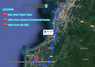 Taman Seri Novoung Phase 1A Papar