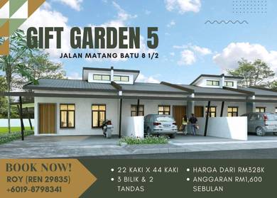 FULL LOAN Teres Setingkat di Batu 8.5, Jalan Matang, Kuching