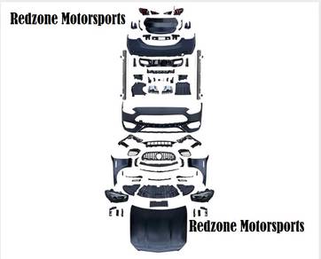 Mercedes W205 Convert W206 C63 Bodykit / W205 W206