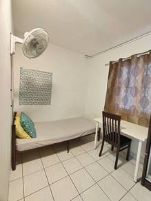 Nicely Furnished Single Bedroom for Rent in Pantai Hillpark Phase 2