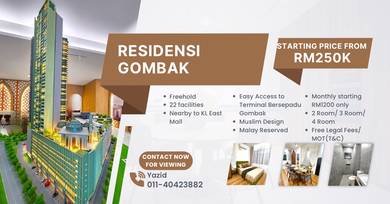 New-Service-Residence-for-sale-Gombak-Selangor