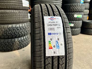 Tayar baru 245 70 16 Massimo Stella S1 HT new tyre