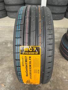 Tayar baru 215 45 18 Continental mc7 2025 mazda