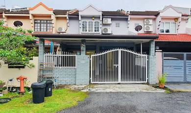 Facing Open 2 Storey Terrace Taman Pinggiran Batu Caves Gombak