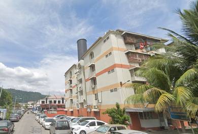 Corner Unit 624sf Flat Hamna Sungai Dua Jual Bawah Harga Pasaran